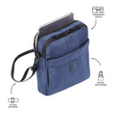 Bolso Viator Crossbody Pequeño - Color: Azul