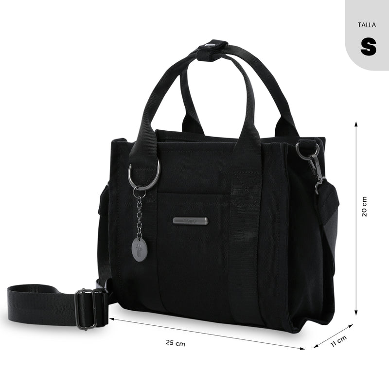 Bolso para Mujer Tote-Bag tipo Crossbody Pequeño Negro