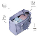 Bolso para Mujer Tote-Bag Porta PC 15.4" Morado