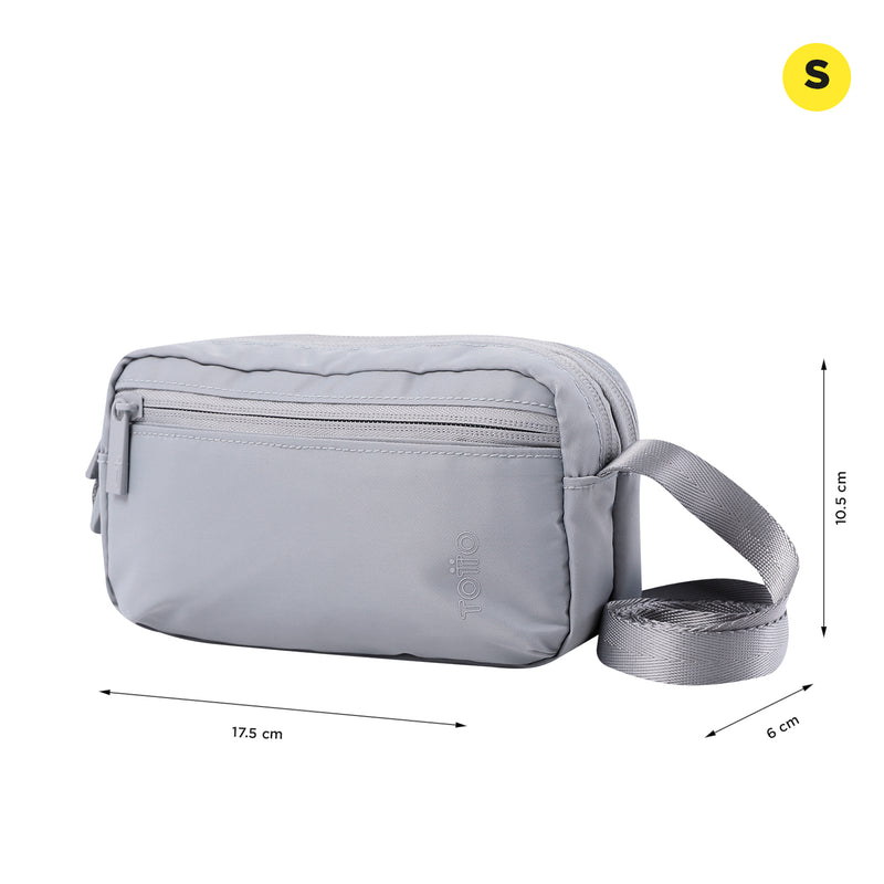 Bolso para Mujer Bombo Crossbody Gris