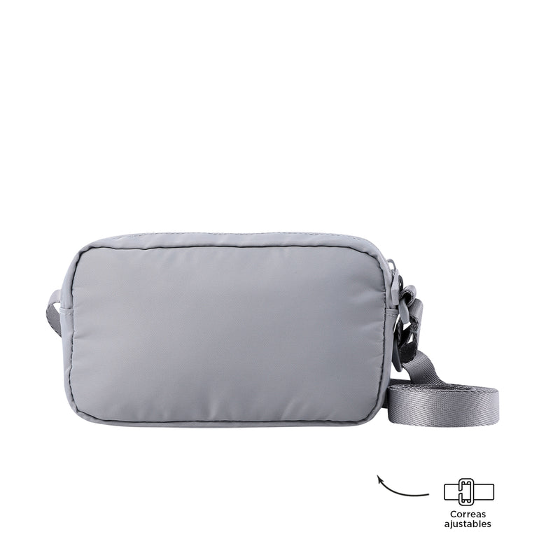 Bolso para Mujer Bombo Crossbody Gris