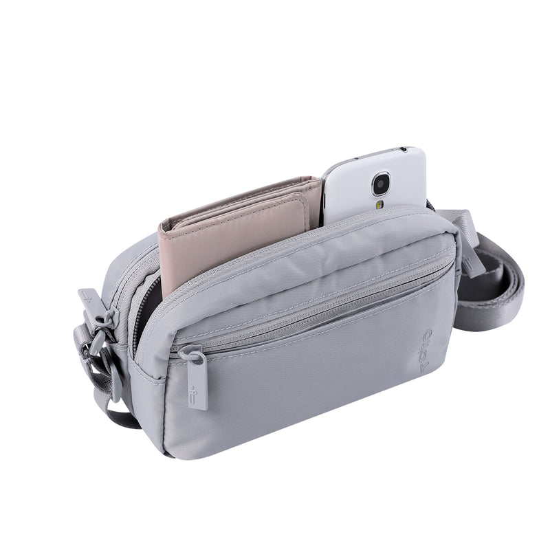 Bolso para Mujer Bombo Crossbody Gris