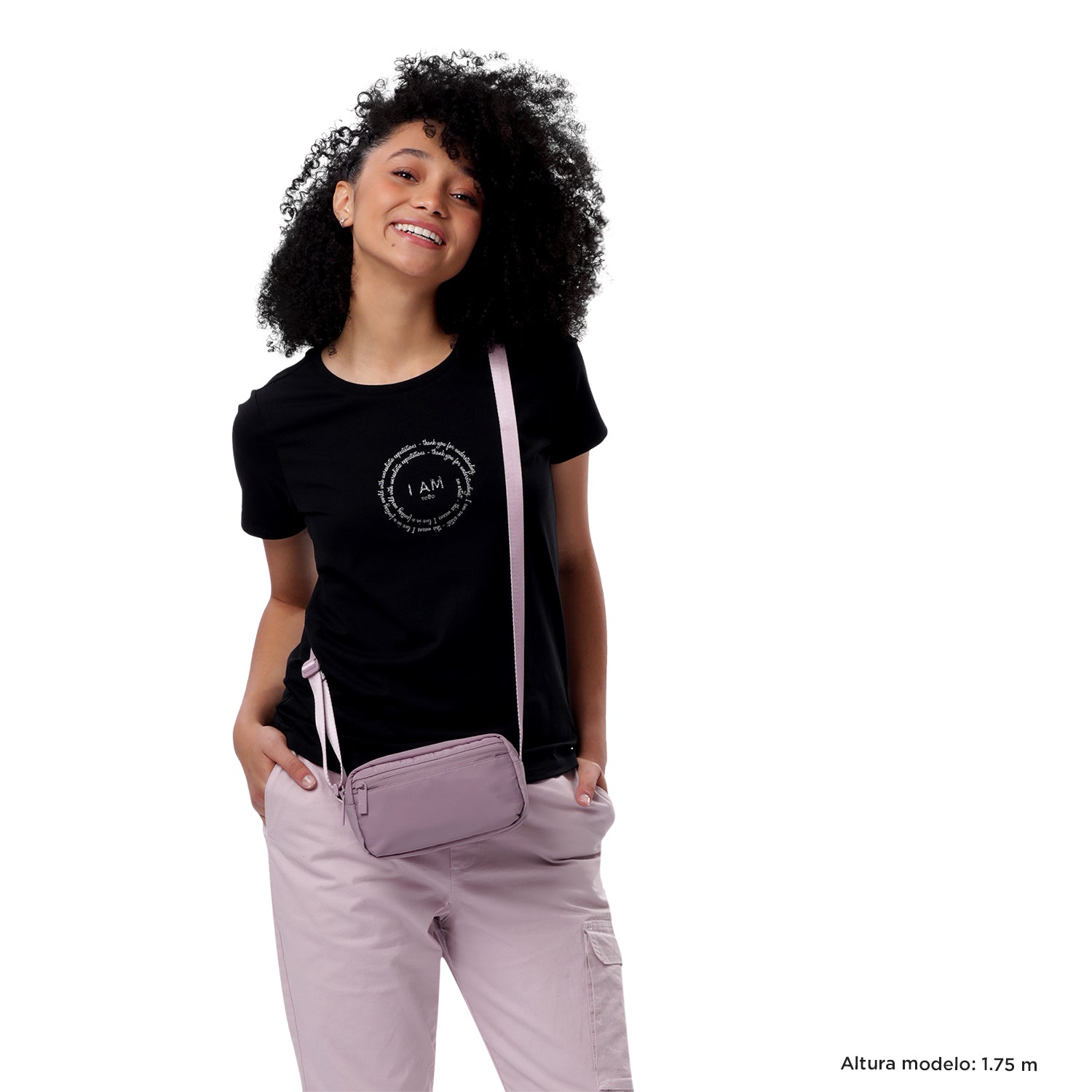 Bolso para Mujer Bombo Crossbody Rosado