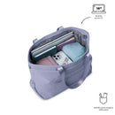 Bolso Tote Madrid para Mujer Porta PC 16" Morado