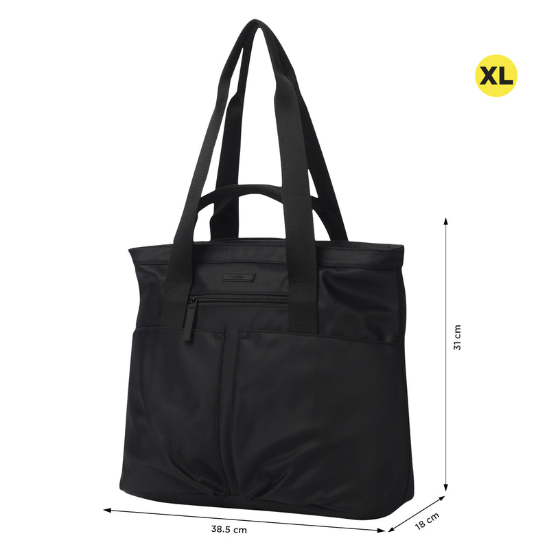 Shopping Bag para Mujer Cresa Porta Laptop 14" Negro
