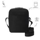 Bolso para Hombre Porta Tableta 10" Drill Negro