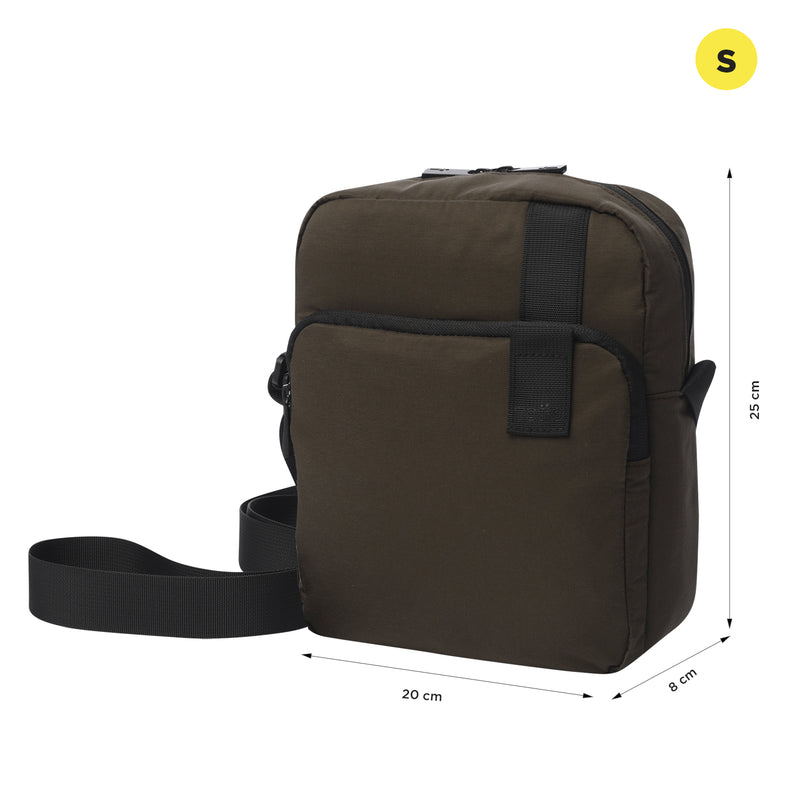 Bolso para Hombre Porta Tableta 10" Drill Café