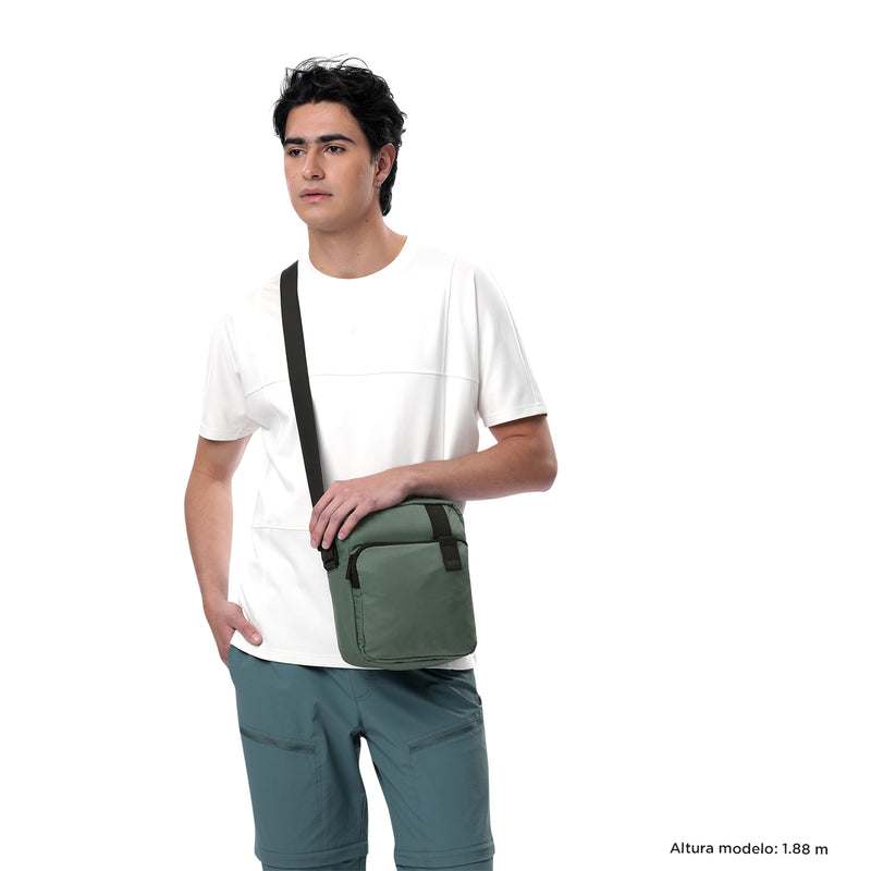 Bolso para Hombre Porta Tableta 10" Drill Verde