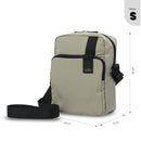 Bolso para Hombre Porta Tableta 10" Crossbody Drill Beige