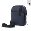 Bolso para Hombre Porta Tableta 10" Drill Azul