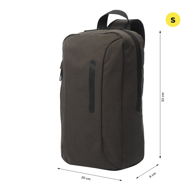 Bolso Hombre Porta Tableta 10" Felt Café