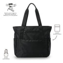 Bolso de hombro Shopping Grande para Mujer Siena Negro