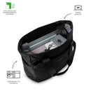 Bolso de hombro Shopping Grande para Mujer Siena Negro