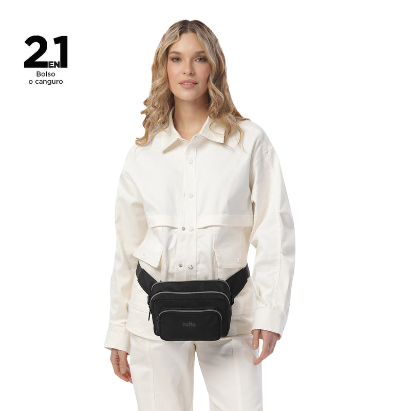 Bolso para Mujer 2 en 1 Funty 3.0 Pequeño Negro