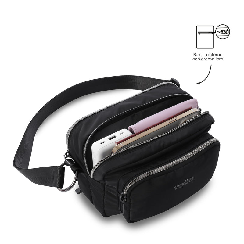 Bolso para Mujer 2 en 1 Funty 3.0 Pequeño Negro