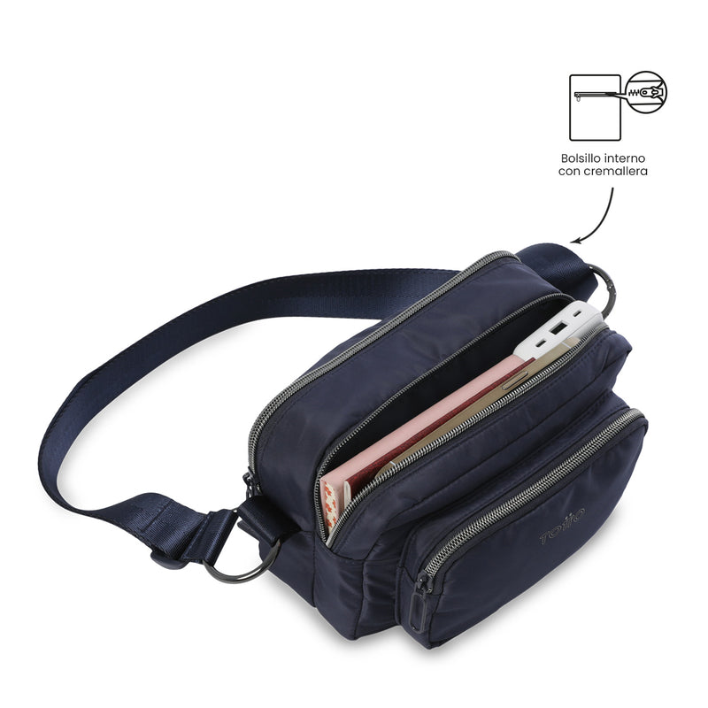 Bolso para Mujer 2 en 1 Funty 3.0 Pequeño Azul