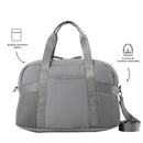 Bolso Para Mujer Knitty -  Color: Gris