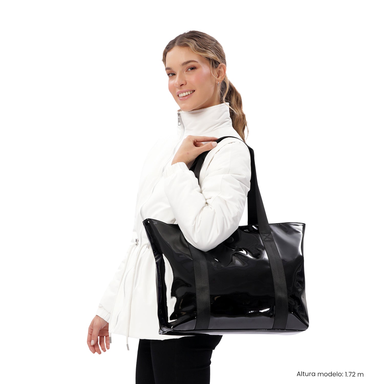 Bolso Mixi Sha Acabado Charol