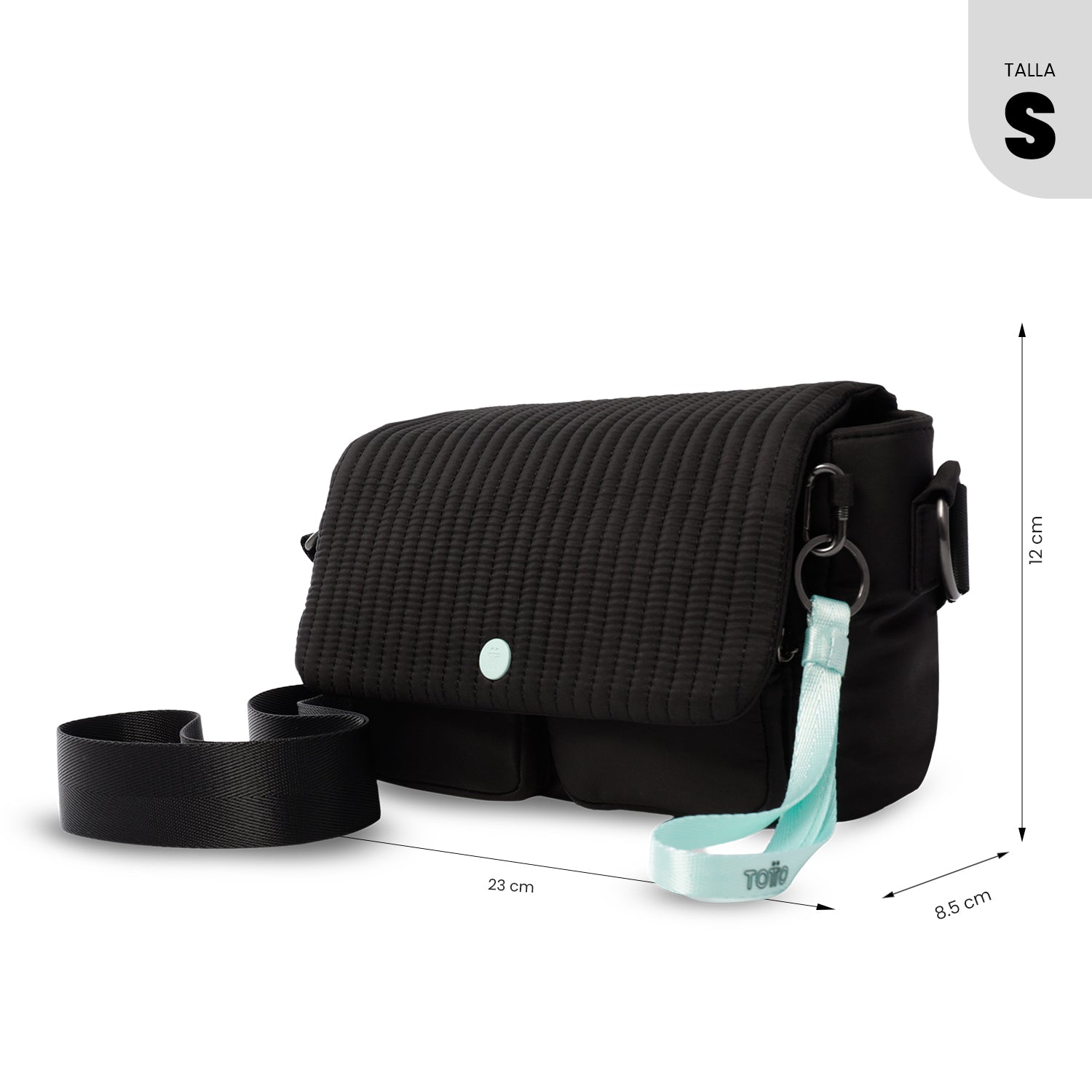 Bolso Praga tipo Crossbody