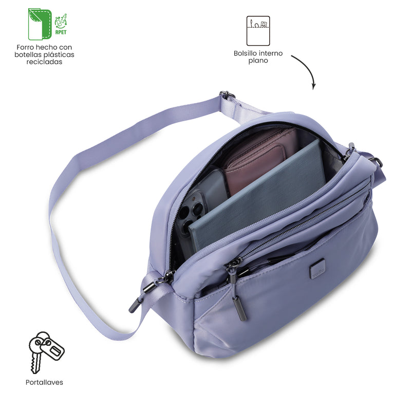 Bolso para Mujer Roxanne tipo Crossbody Pequeño Morado