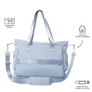 Bolso Para Mujer Duffel Sahara Porta Laptop 14" Azul