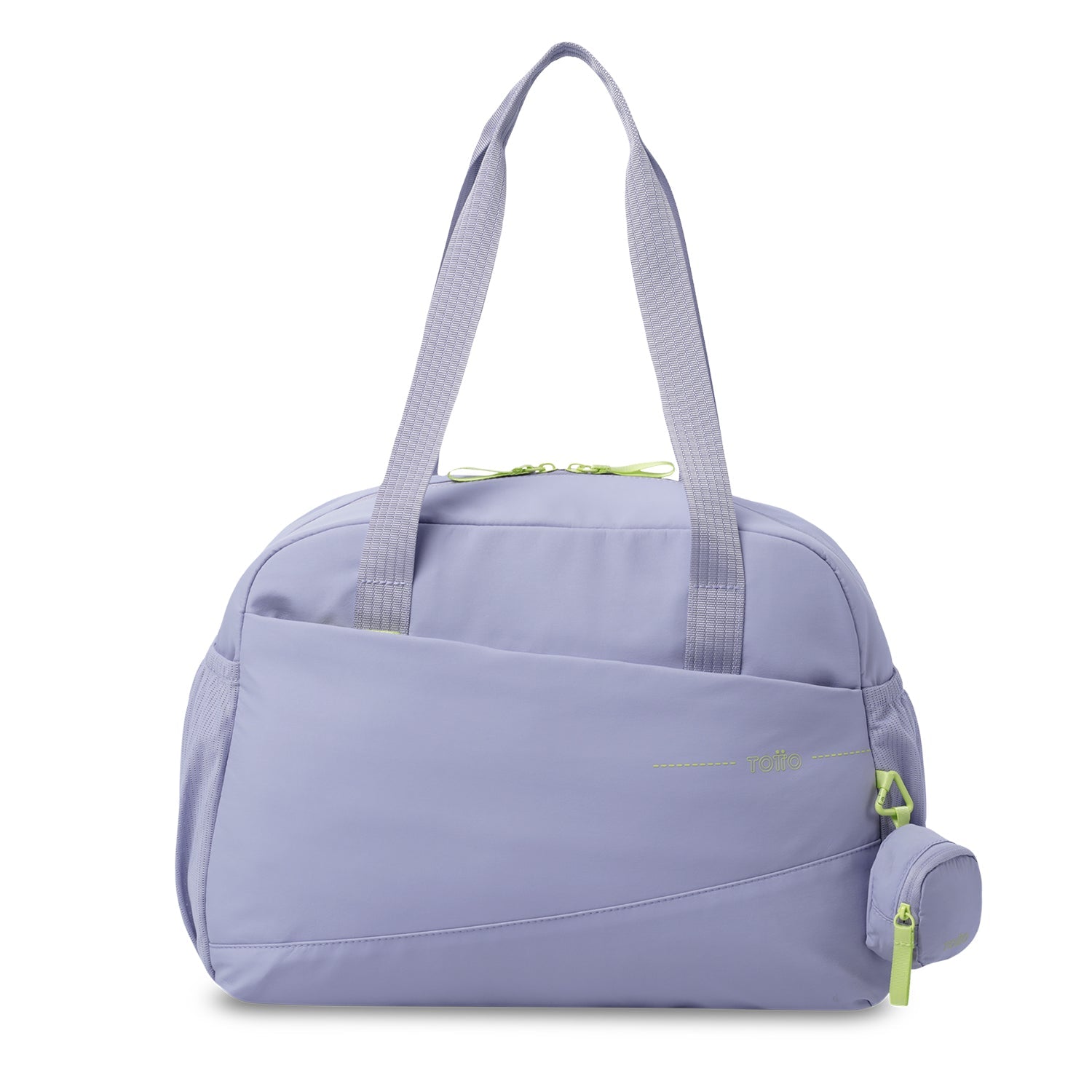 Bolso duffle Suzuka morado grande para mujer