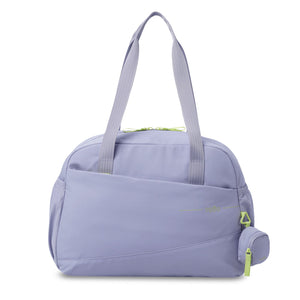 Bolso duffle Suzuka morado grande para mujer