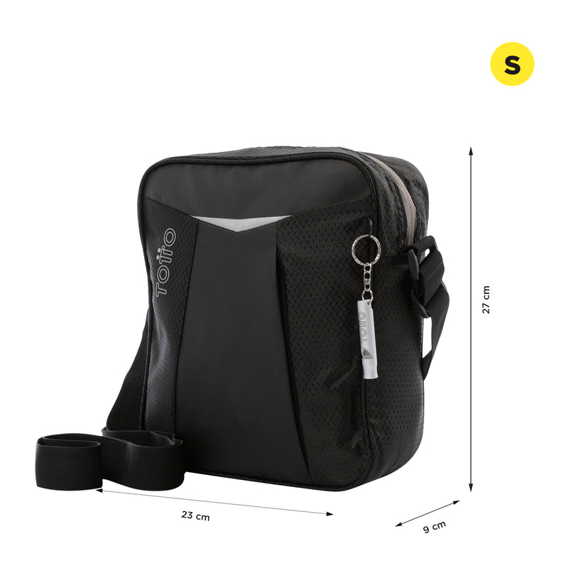 Bolso Hombre Porta Tableta 10" Teck 2.0 S Negro