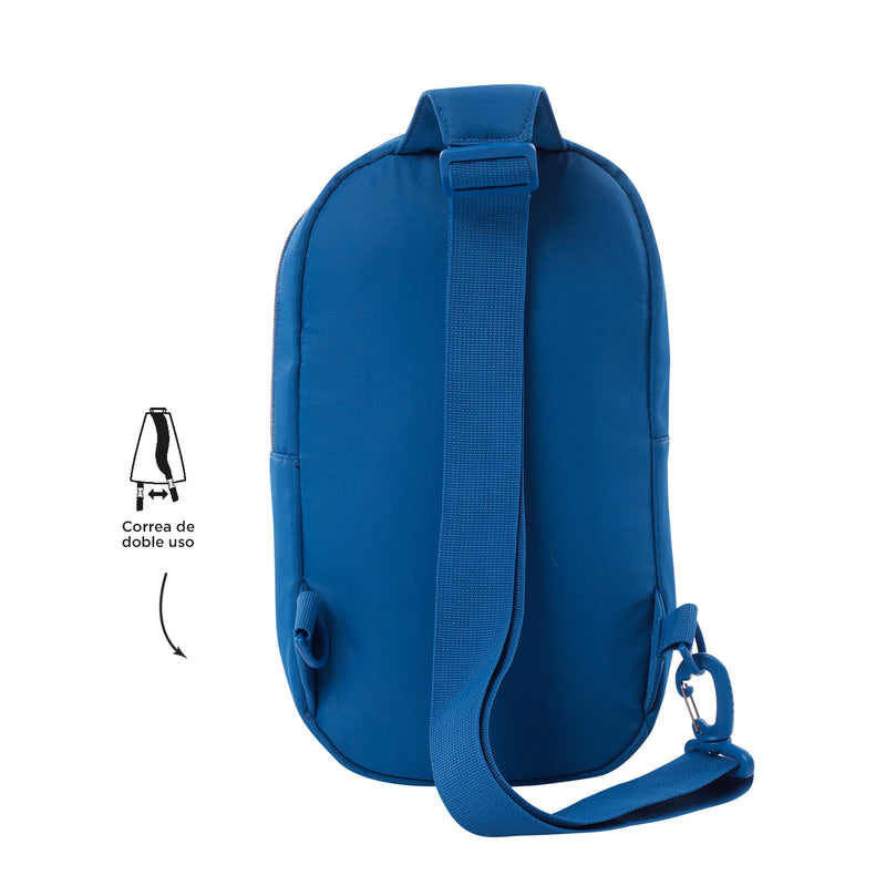 Bolso Hombre Porta Tableta 10" Crossover Tracer Azul