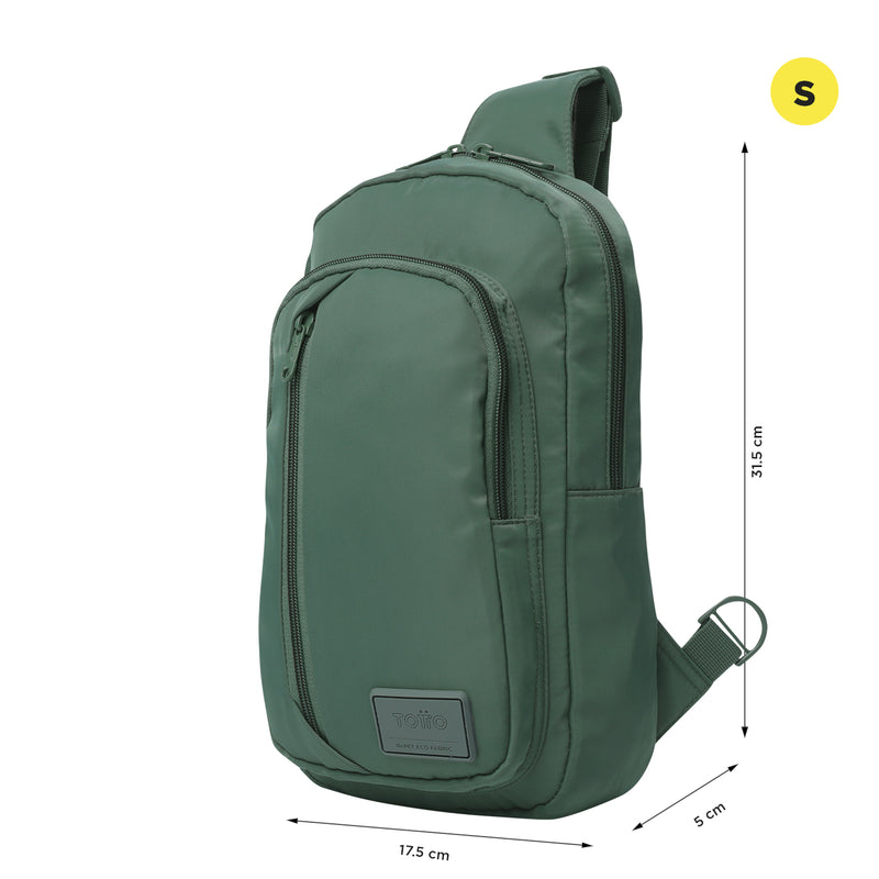 Bolso Hombre Porta Tableta 10" Tracer Verde