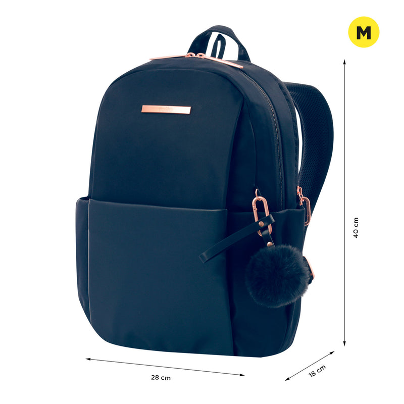 Mochila Ejecutiva Porta PC 14" Adelaide 1 2.0 Azul Mujer