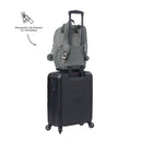 Mochila Ejecutivo Porta Laptop 14" Adelaide 1 2.0 Gris Mujer