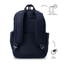 Mochila Ejecutiva para  PC 14" Adelaide 1 2.0 Azul Mujer