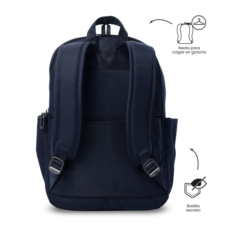 Mochila Ejecutiva para  PC 14" Adelaide 1 2.0 Azul Mujer