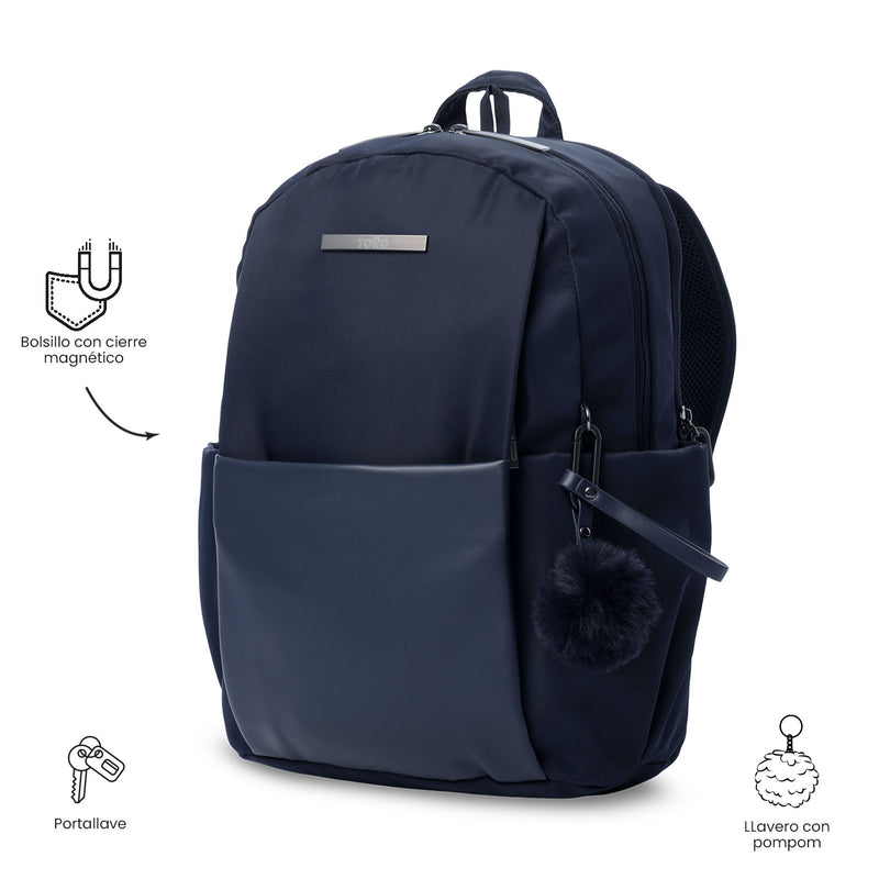 Mochila Ejecutiva para  PC 14" Adelaide 1 2.0 Azul Mujer