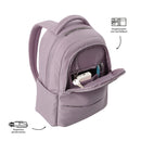 Mochila Ejecutivo Porta Laptop14" Adelaide 2 2.0 Rosado Mujer