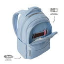 Mochila Ejecutivo Porta Laptop14" Adelaide 2 2.0 Azul Mujer