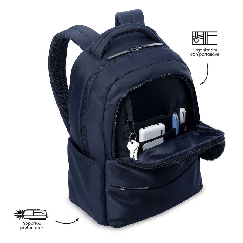 Mochila ejecutiva para PC 14" Adelaide 2 2.0 Azul Mujer