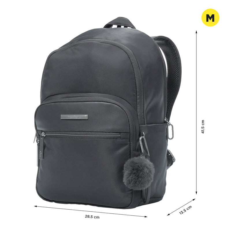 Mochila Ejecutiva Porta PC 14" Adelaide 3 2.0 Gris Mujer