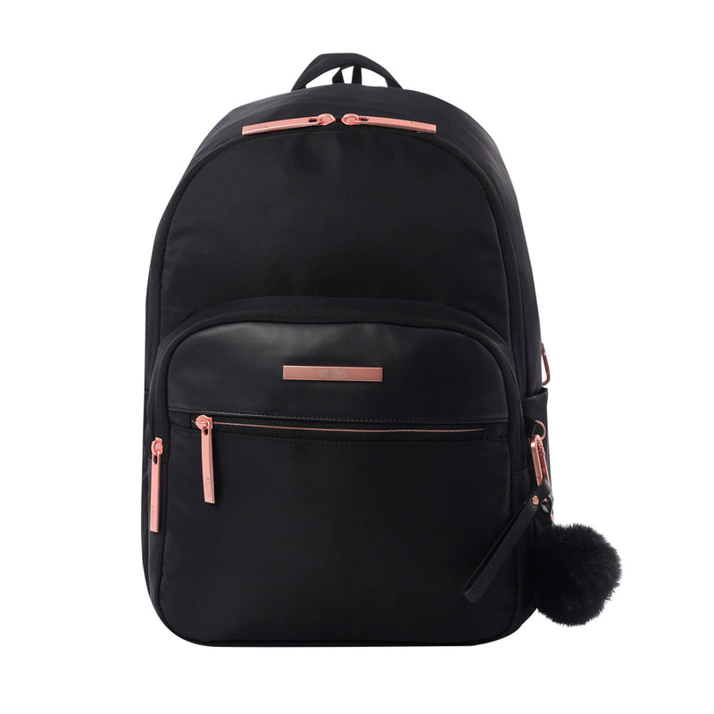 Mochila Ejecutiva Porta PC 14" Adelaide 3 2.0 Negra Mujer