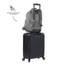 Mochila Ejecutivo Porta Laptop 14" Adelaide 3 2.0 Gris Mujer