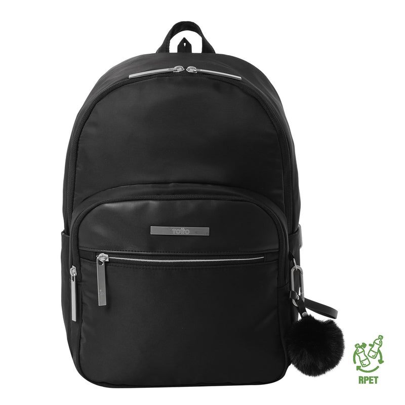 Mochila Ejecutivo Porta Laptop 14" Adelaide 3 2.0 Negro Mujer