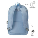 Mochila Ejecutivo Porta Laptop 14" Adelaide 3 2.0 Azul Mujer