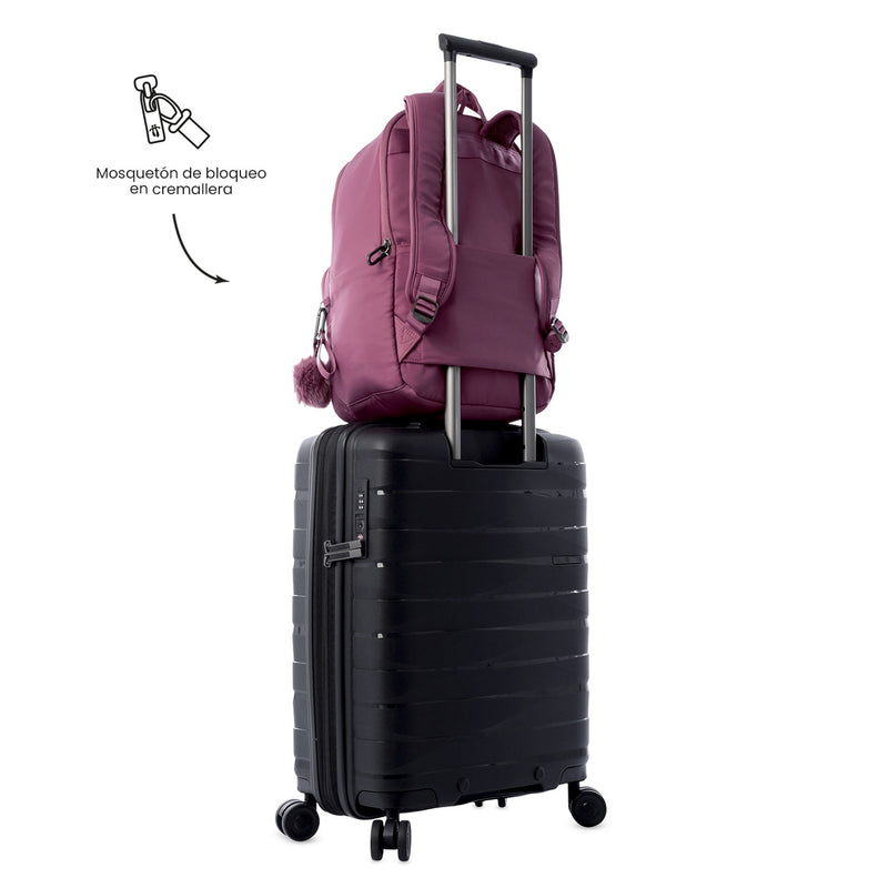 Mochila Ejecutiva Porta PC 14" Adelaide 3 2.0 Rosado Mujer