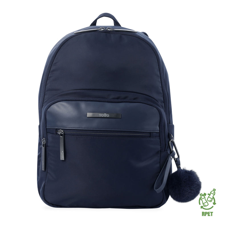Mochila Ejecutiva Porta PC 14" Adelaide 3 2.0 Azul Mujer