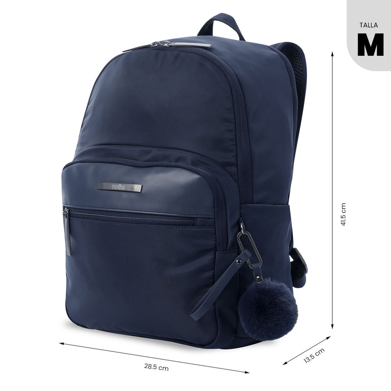 Mochila Ejecutiva Porta PC 14" Adelaide 3 2.0 Azul Mujer