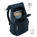 Mochila Porta Laptop 17" Mochila Ambar L Azul Mujer