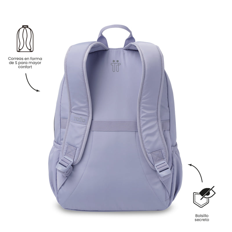 Mochila Ejecutiva Porta PC 13" Aynatto 2.0 Morado Mujer