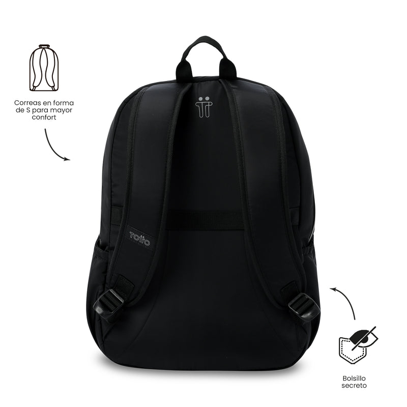 Mochila Ejecutiva Porta PC 13" Aynatto 2.0 Negro Mujer
