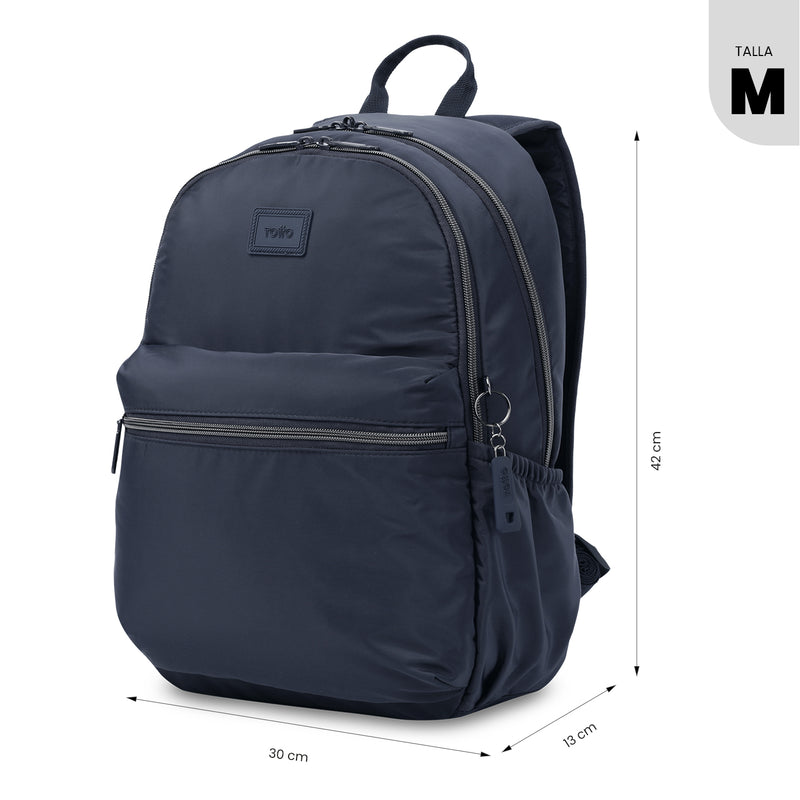 Mochila Ejecutiva Porta PC 13" Aynatto 2.0 Azul Mujer